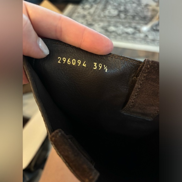 Gucci Suede knee-High Riding Boots Women’s 9.5 - Picture 7 of 12